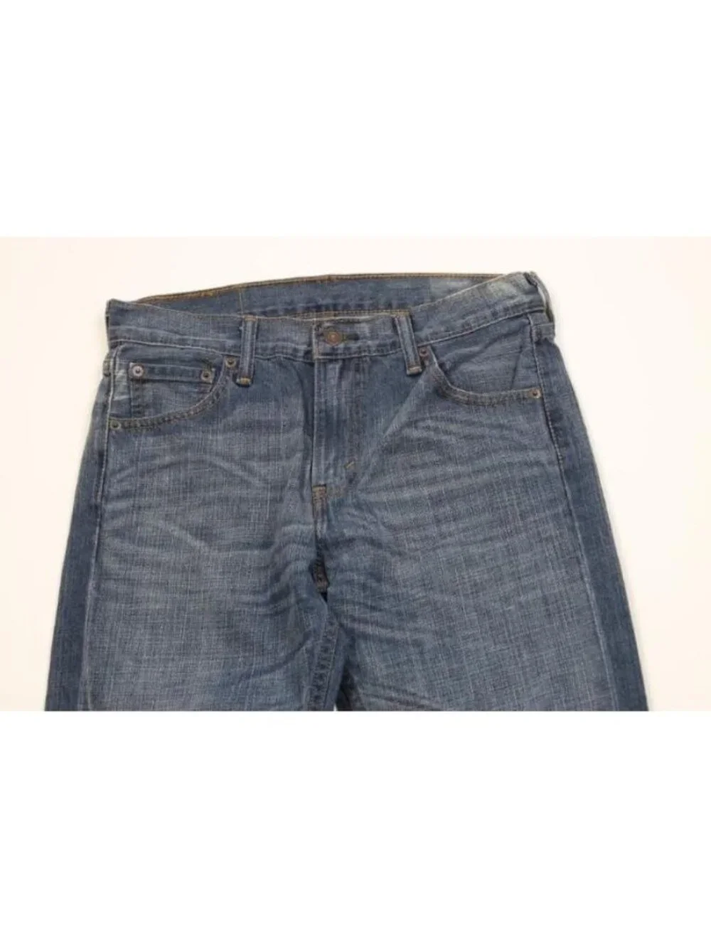 Vintage Y2K Levis 527 Mens 30x32 Slim Western Bootcut Flared Denim Jeans Blue